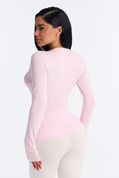 Elle Long Sleeve Wrap Top