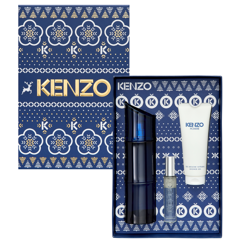 Kenzo Homme Intense Eau De Toilette Gift Set 110ml