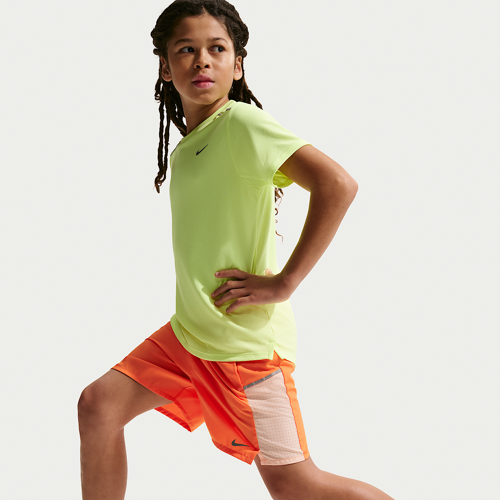Nike Miler Older Kids' Dri-FIT Training Shorts