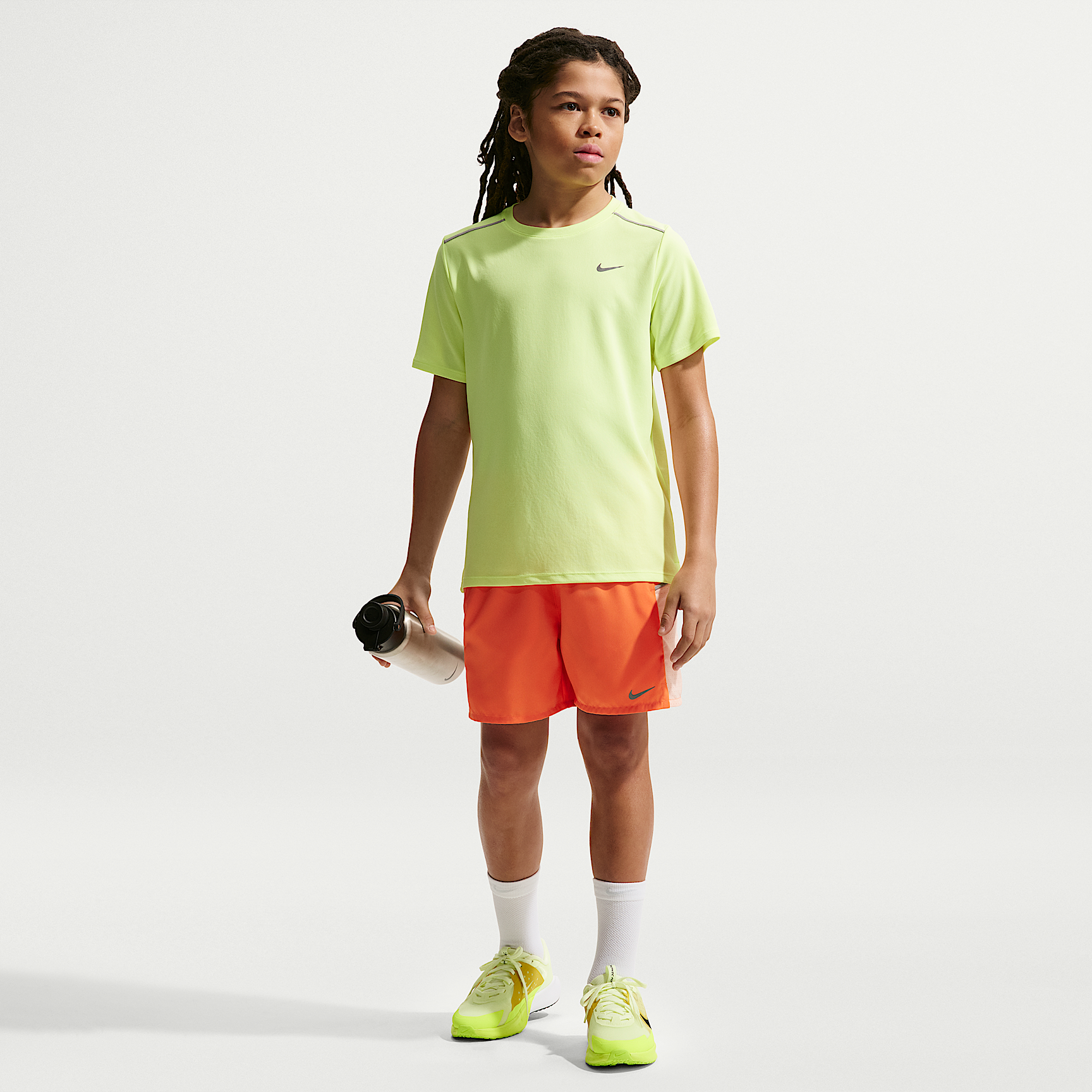 Nike Miler Older Kids' Dri-FIT Training Shorts