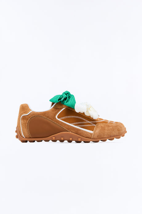 Aria Double Lace Up Sneakers