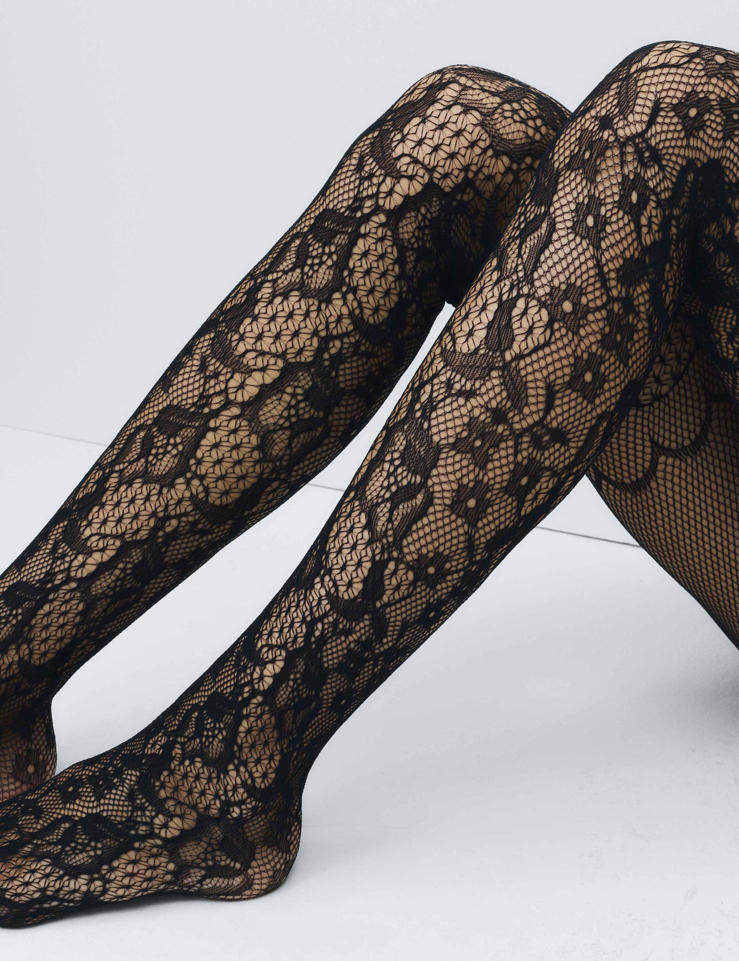 Lace Mock Stocking Tights