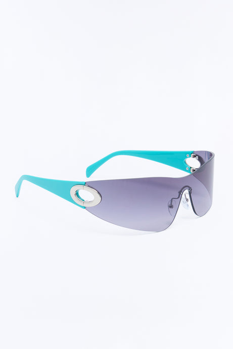 Electric Stardust Sunglasses - Teal