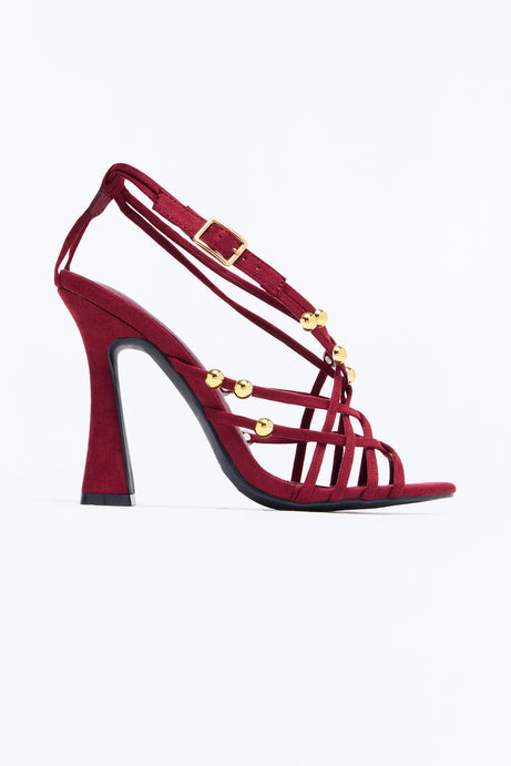 Eliette Suede Slingback Heels