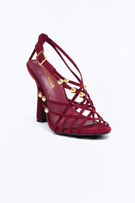 Eliette Suede Slingback Heels
