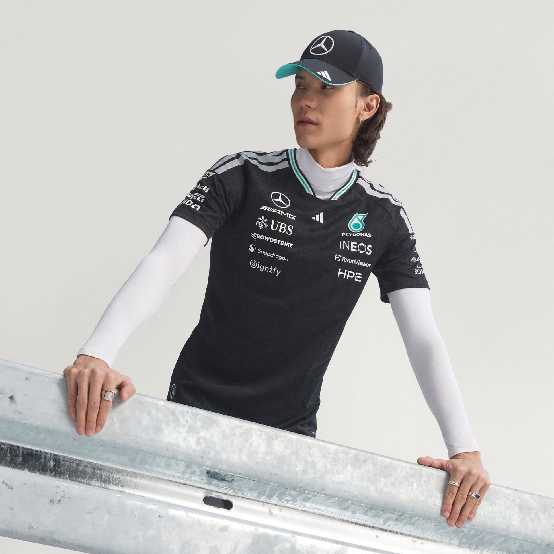 MERCEDES - AMG PETRONAS FORMULA 1 TEAM DRIVER JERSEY AUTHENTIC