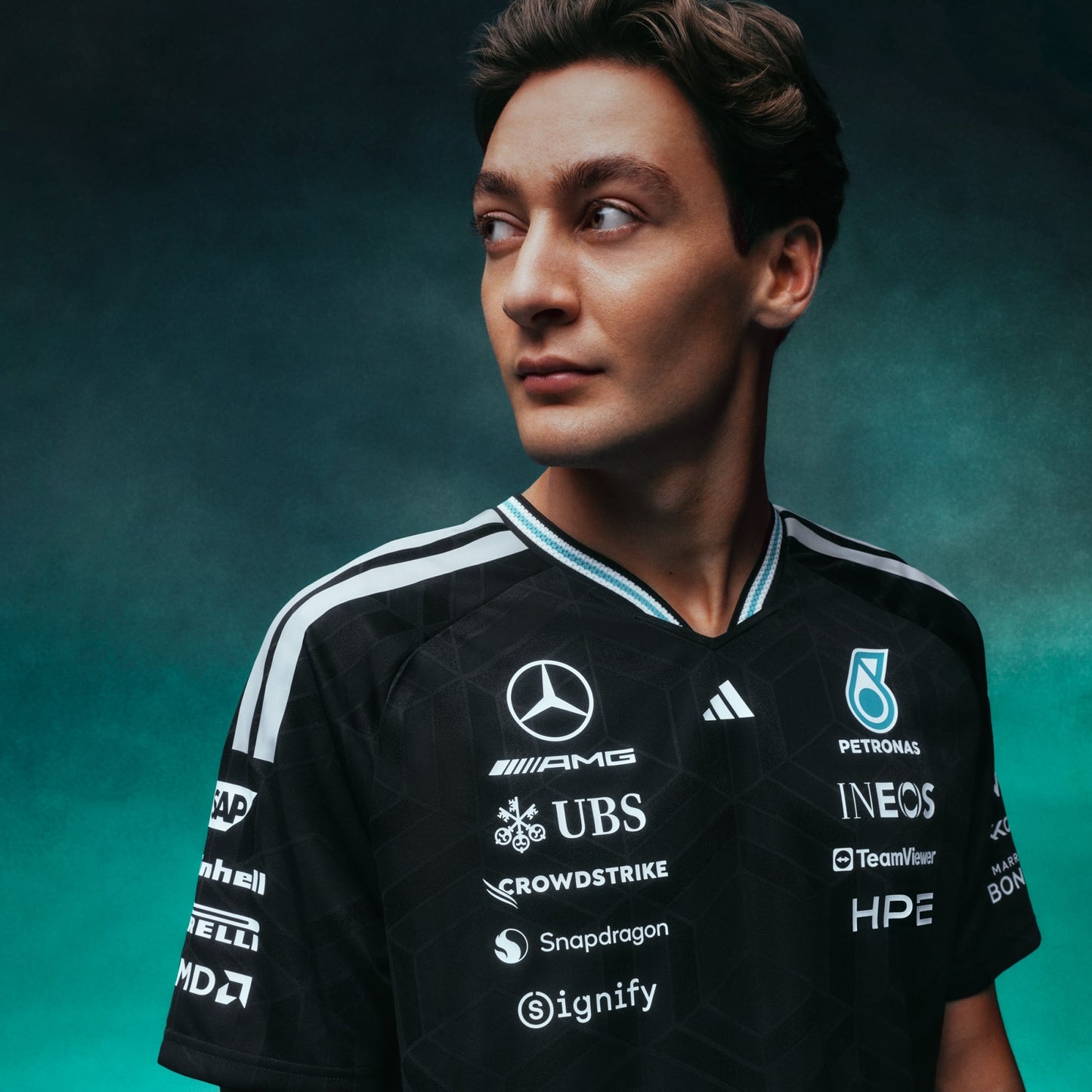 MERCEDES - AMG PETRONAS FORMULA 1 TEAM DRIVER JERSEY AUTHENTIC