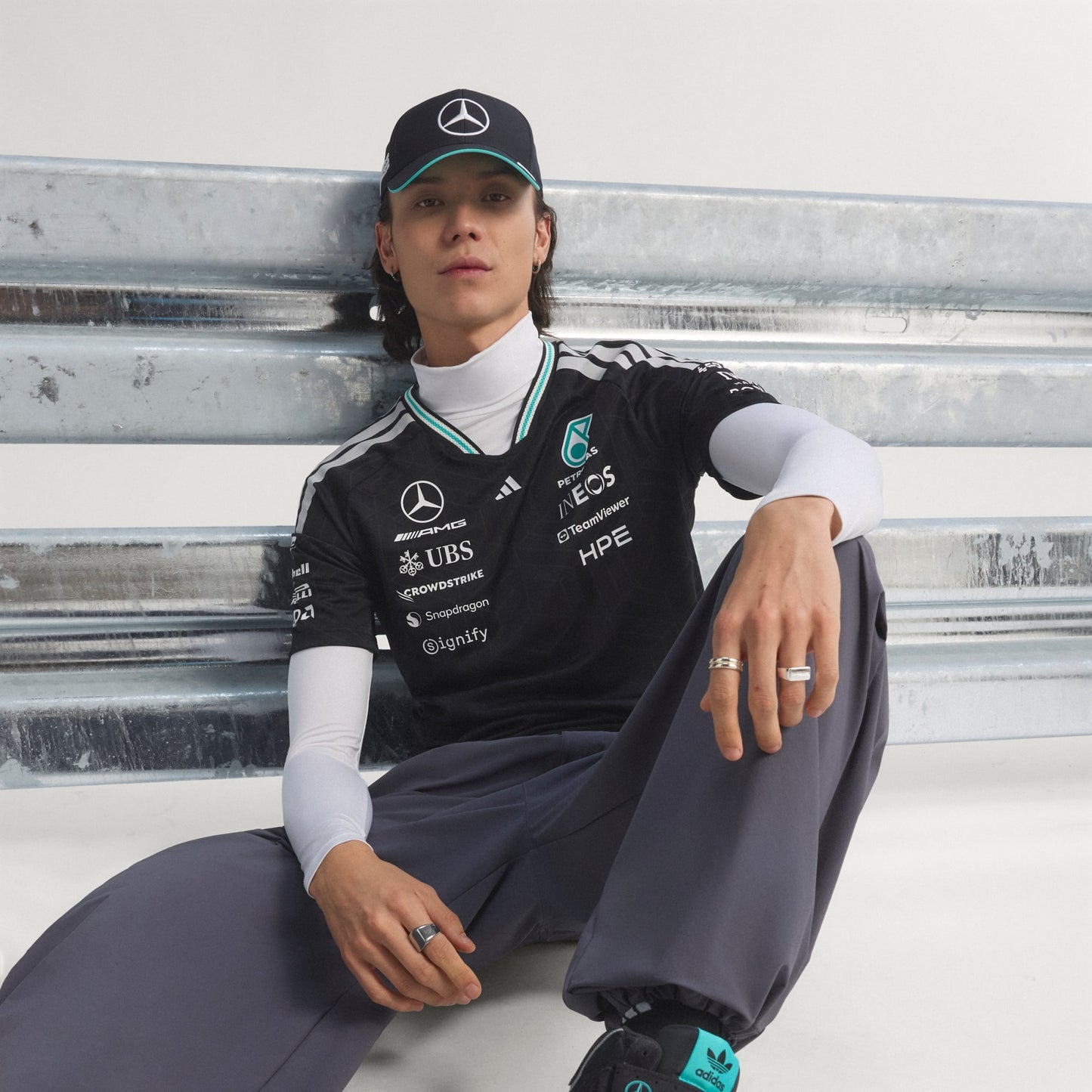 MERCEDES - AMG PETRONAS FORMULA 1 TEAM DRIVER JERSEY AUTHENTIC