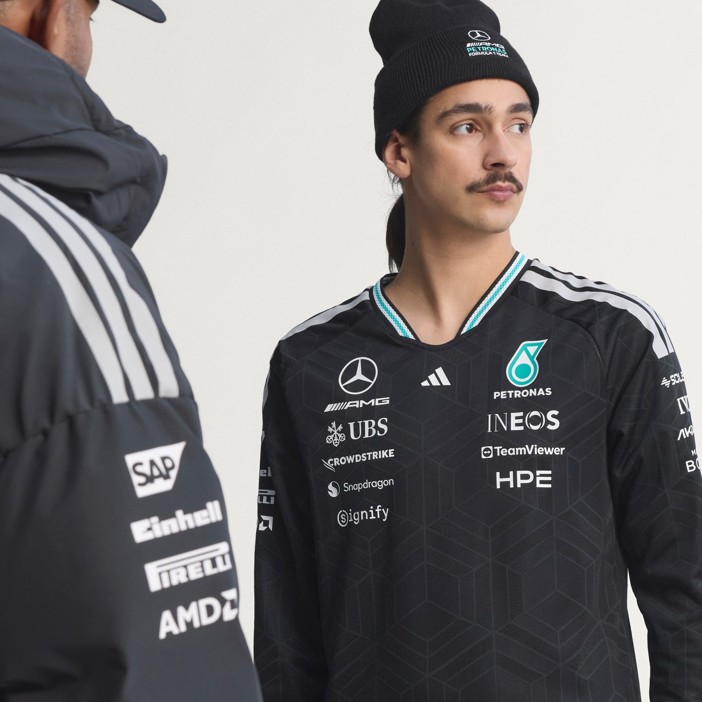 MERCEDES - AMG PETRONAS FORMULA 1 TEAM DRIVER JERSEY AUTHENTIC LONGSLEEVE