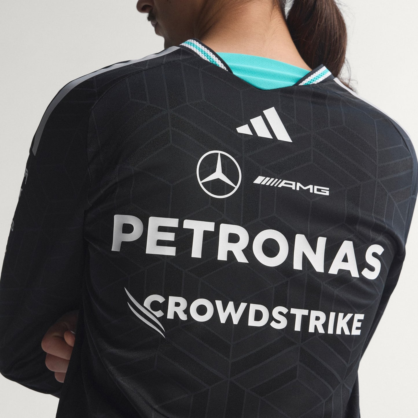 MERCEDES - AMG PETRONAS FORMULA 1 TEAM DRIVER JERSEY AUTHENTIC LONGSLEEVE