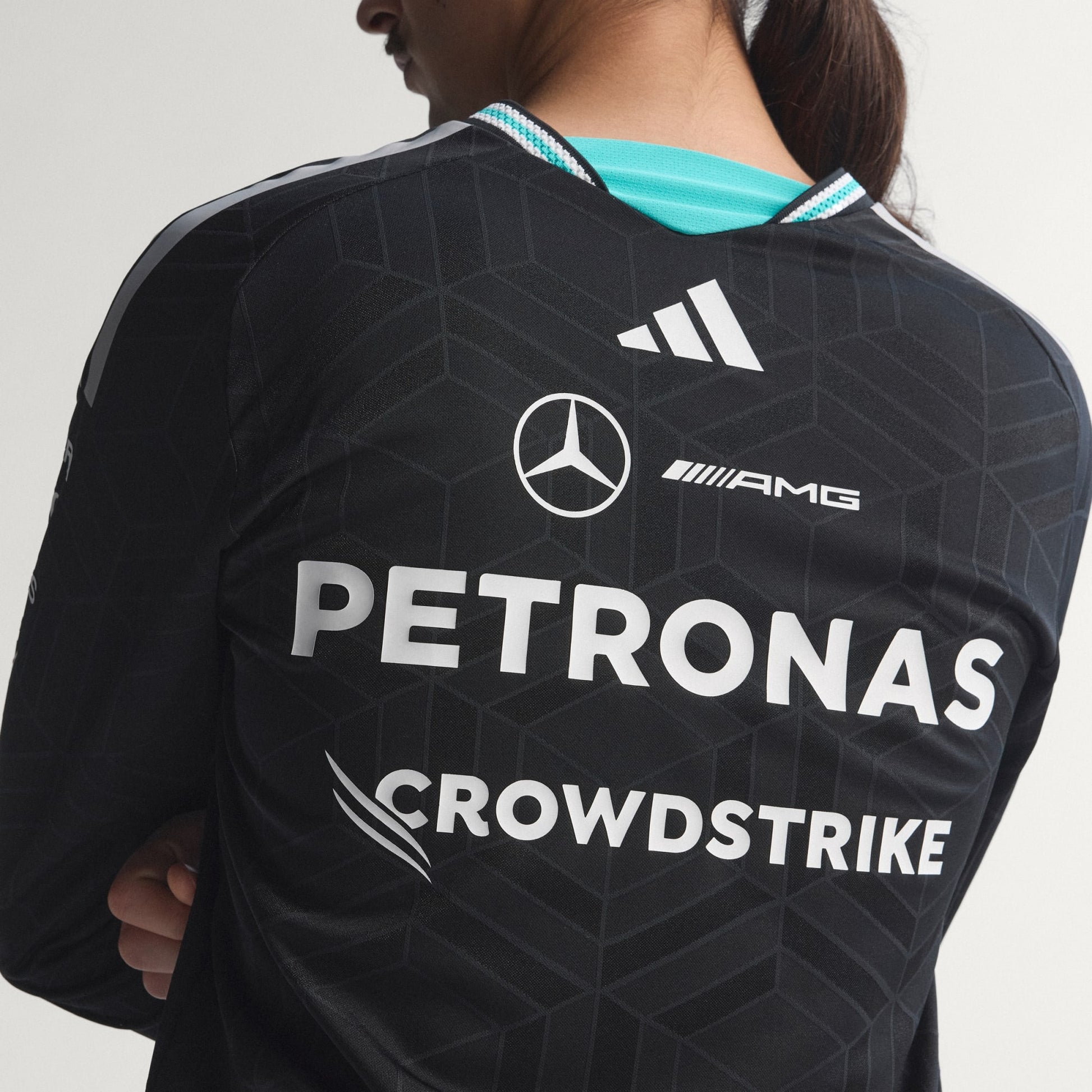 MERCEDES - AMG PETRONAS FORMULA 1 TEAM DRIVER JERSEY AUTHENTIC LONGSLEEVE