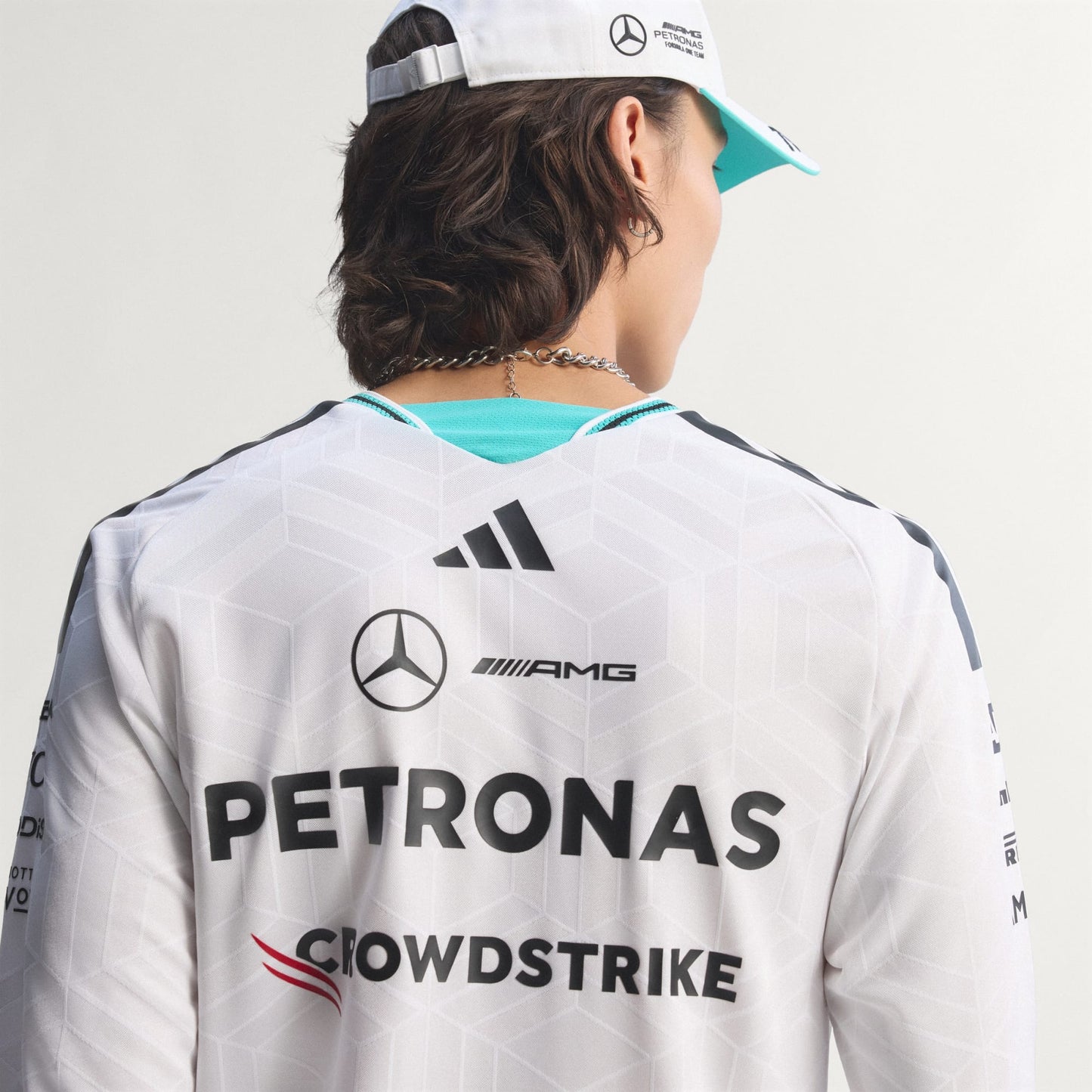 MERCEDES - AMG PETRONAS FORMULA 1 TEAM DRIVER JERSEY AUTHENTIC LONGSLEEVE