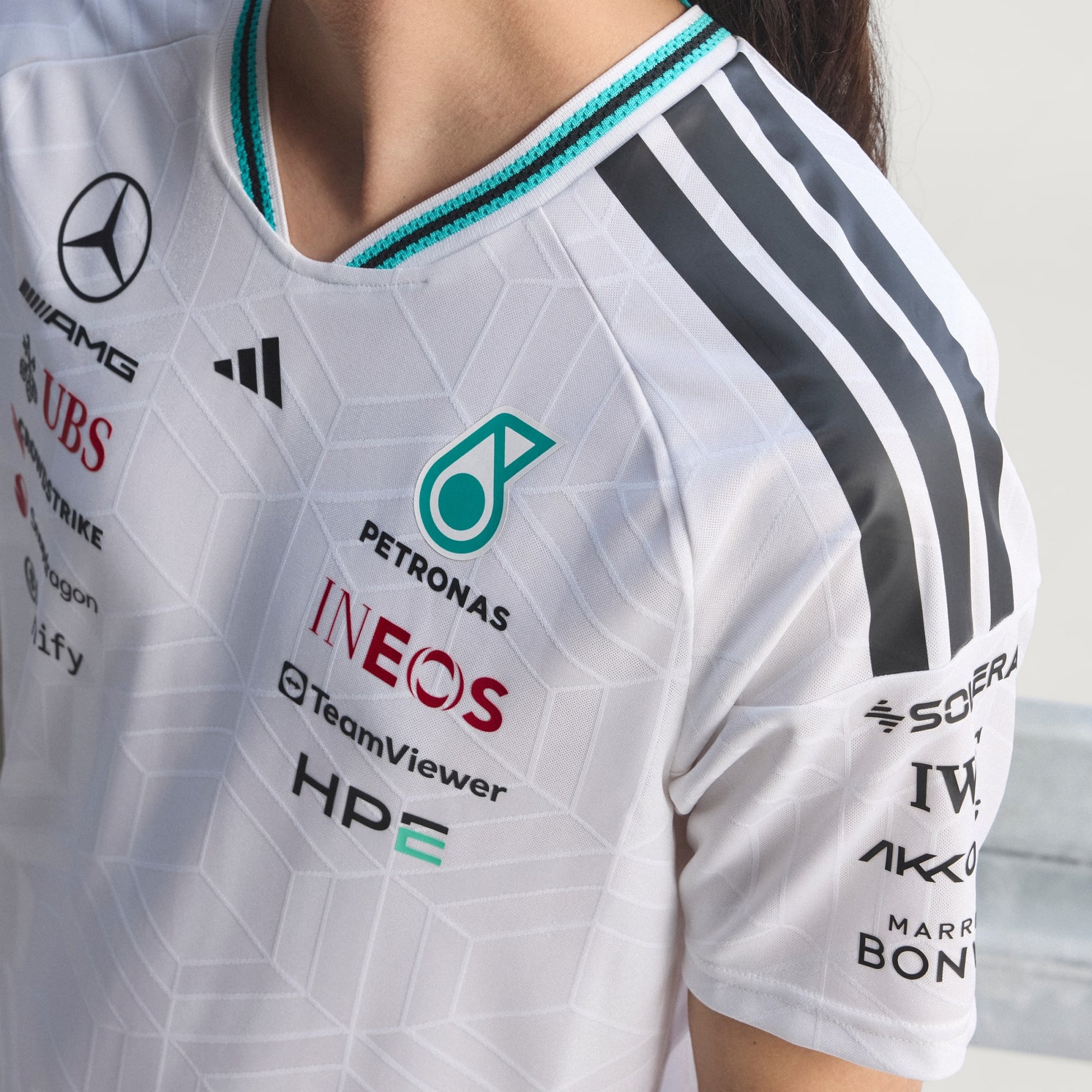 MERCEDES - AMG PETRONAS FORMULA 1 TEAM DRIVER JERSEY AUTHENTIC