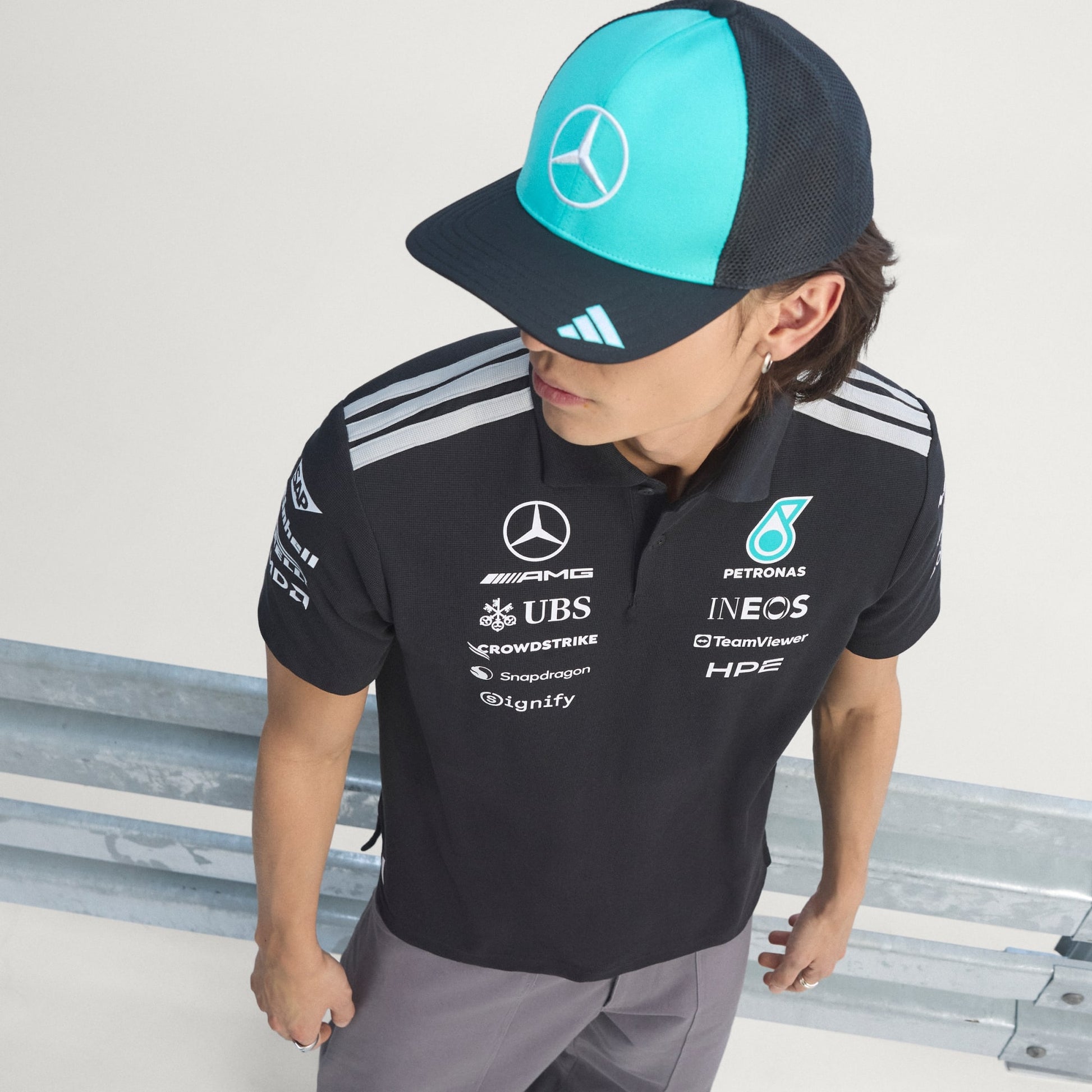 MERCEDES - AMG PETRONAS FORMULA 1 TEAM ENGINEERS POLO Shirt