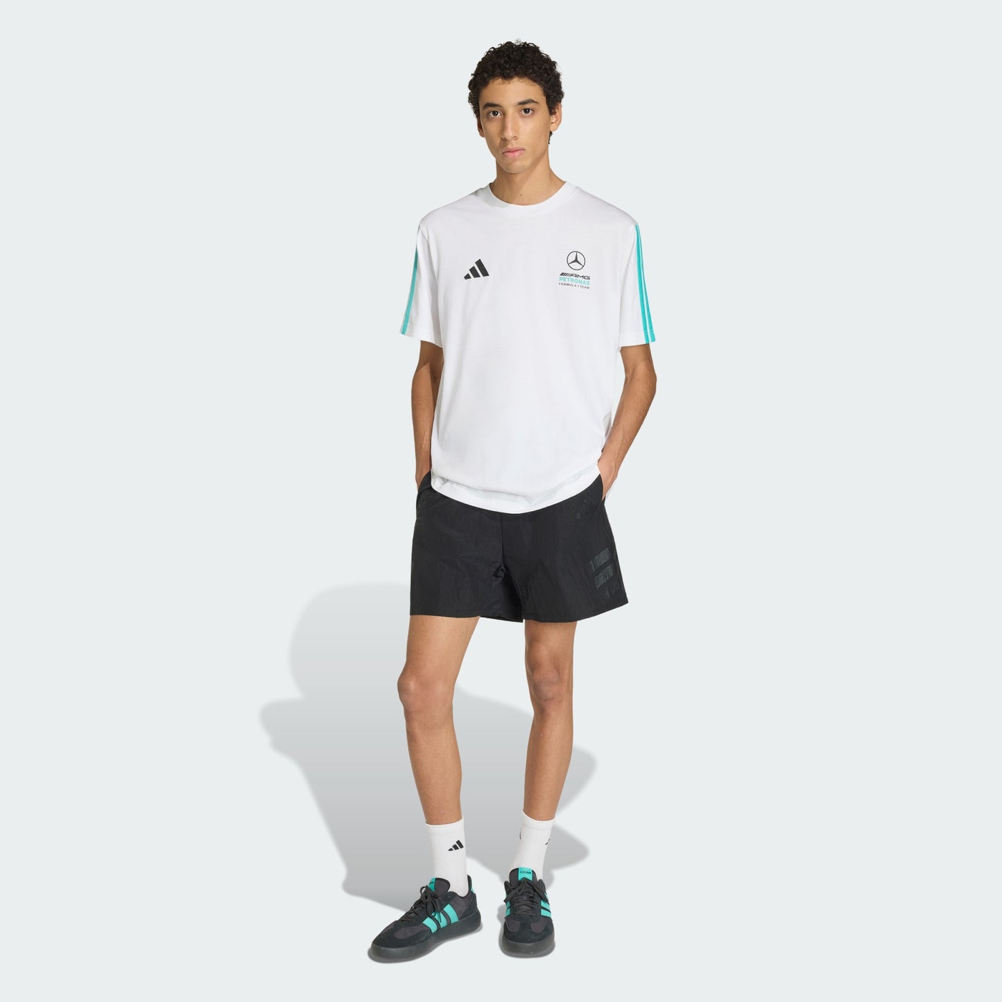 MERCEDES - AMG PETRONAS FORMULA 1 TEAM NIGHT WOVEN SHORT