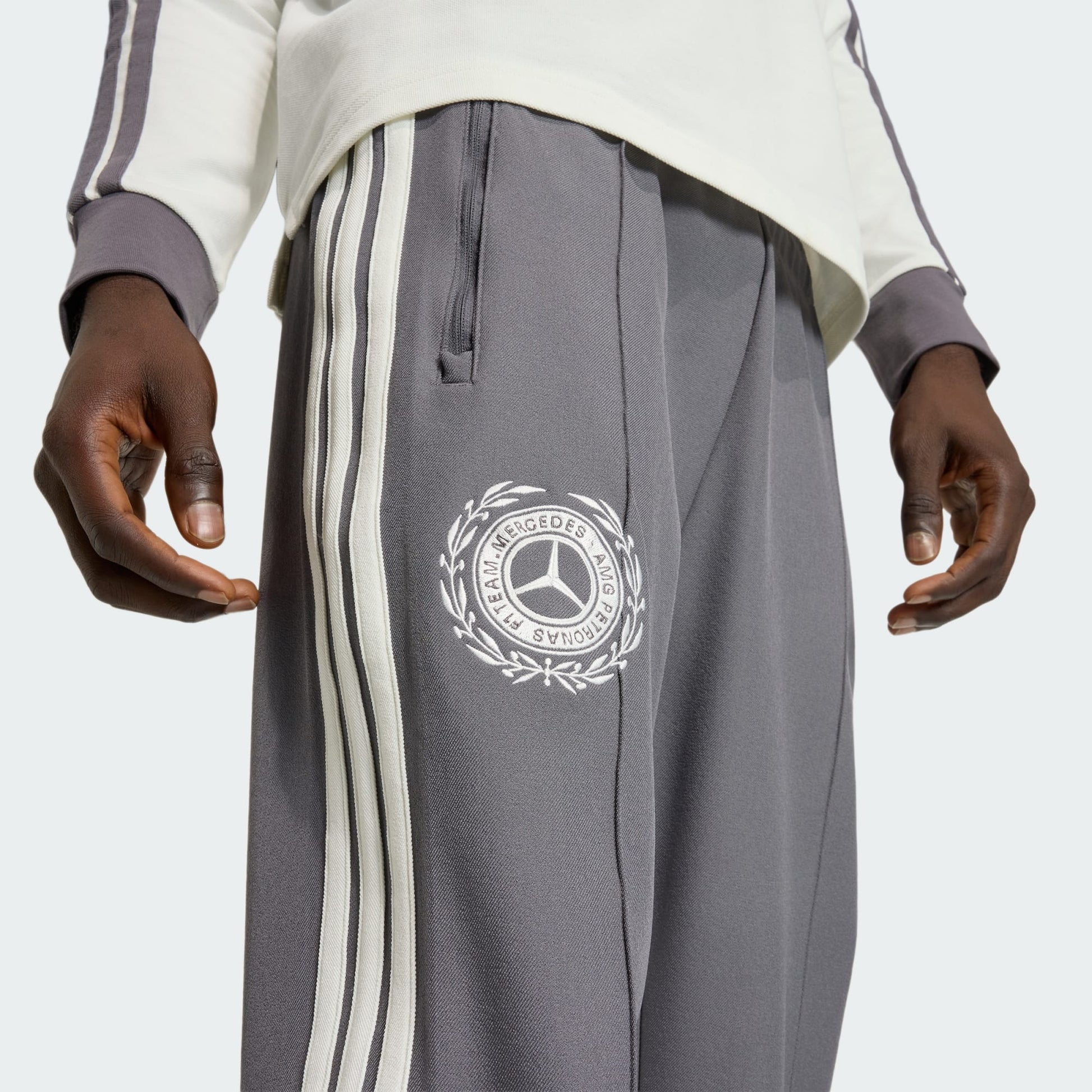 MERCEDES - AMG PETRONAS FORMULA 1 TEAM SILVER ARROWS ICON TRACK PANT MEN