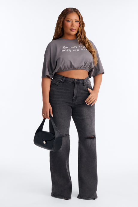 Protect Your Aura Cropped Tee