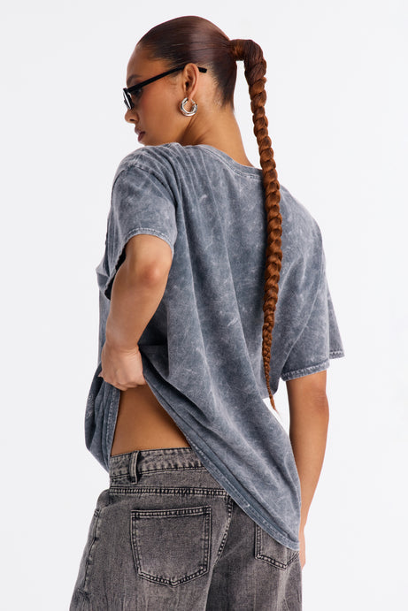 LA Sparkle Oversized Washed Tee