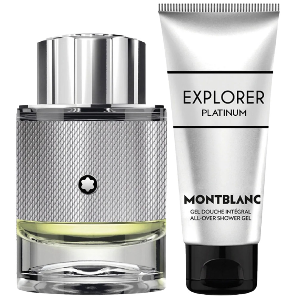 Montblanc Explorer Platinum Eau De Parfum Gift Set 60ml