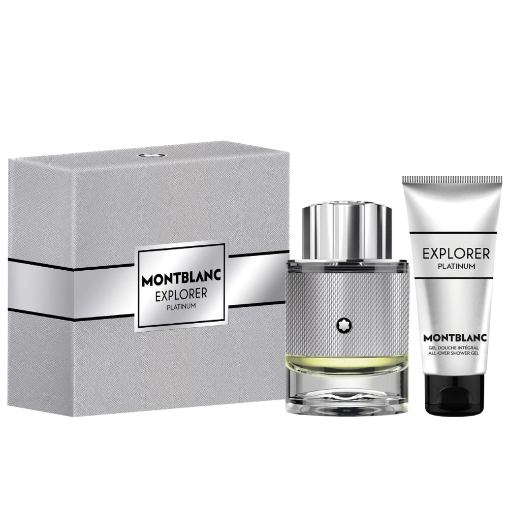Montblanc Explorer Platinum Eau De Parfum Gift Set 60ml