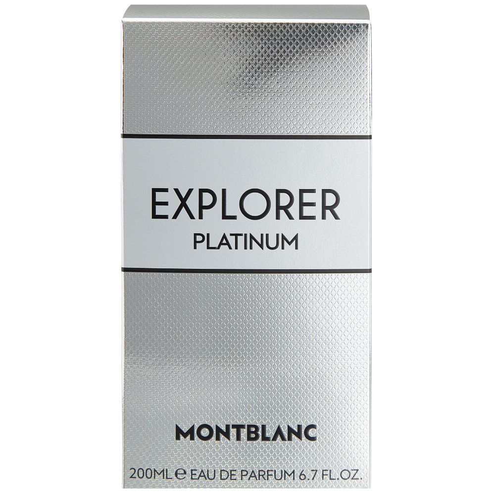 Montblanc Explorer Platinum Eau De Parfum 200ml