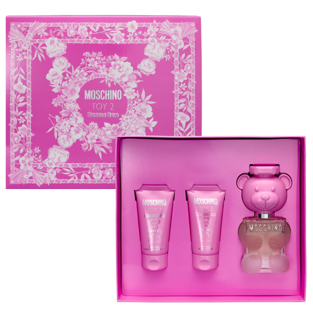 Moschino Toy 2 Bubblegum Eau De Toilette Gift Set 50ml