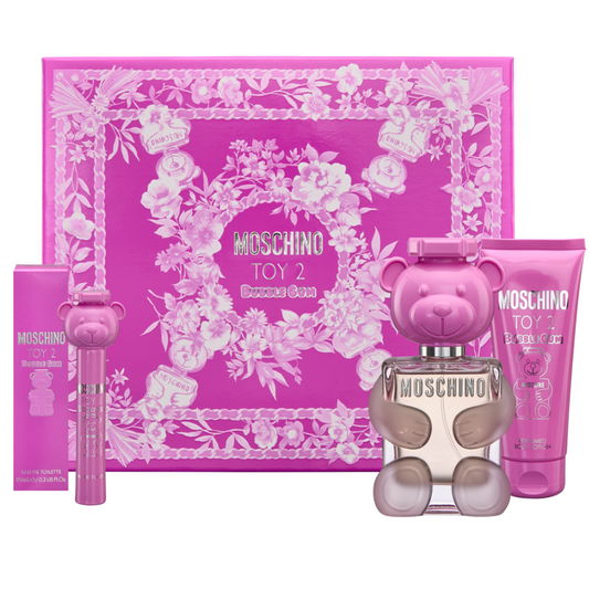 Moschino Toy 2 Bubblegum Eau De Toilette Gift Set 100ml
