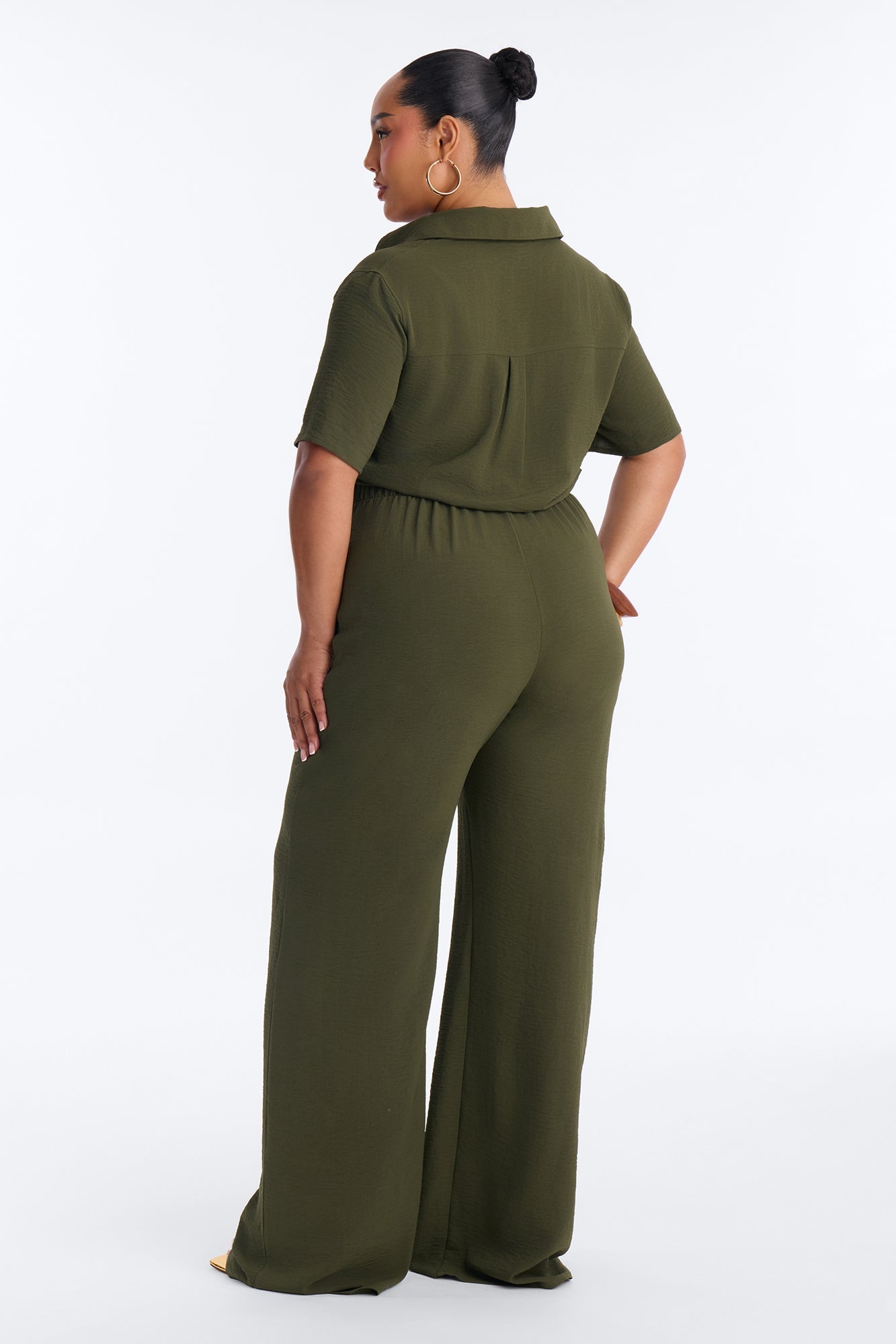 Makenzie Short Sleeve Jumpsuit