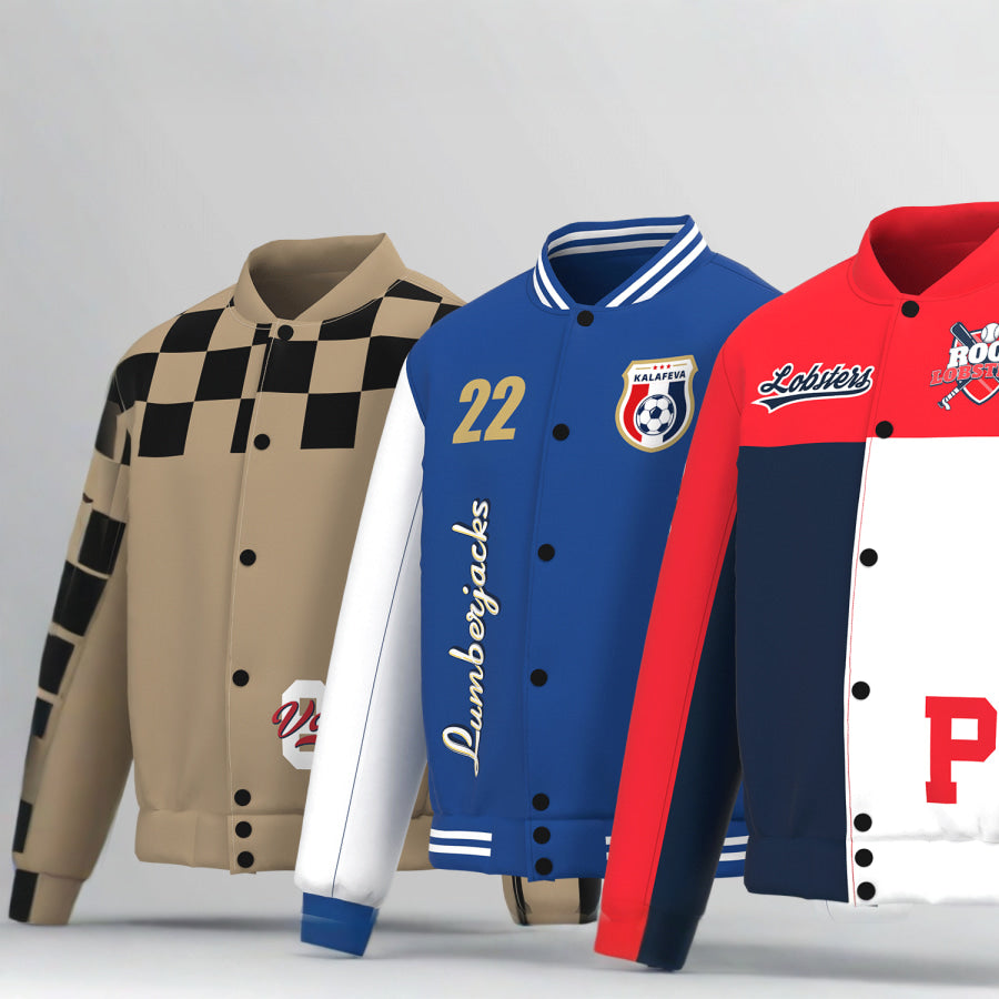 Full Custom Unisex Sports Bomber Jacket