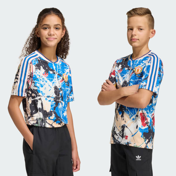Manchester United Stone Roses Jersey Kids