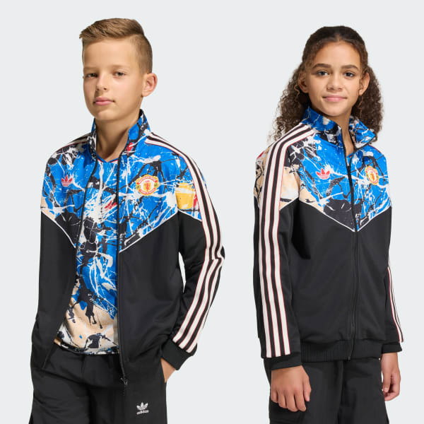 Manchester United Stone Roses Track Top Kids