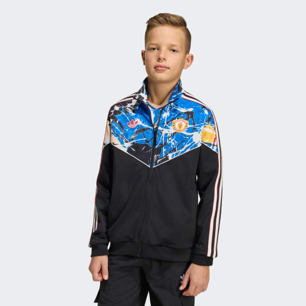 Manchester United Stone Roses Track Top Kids