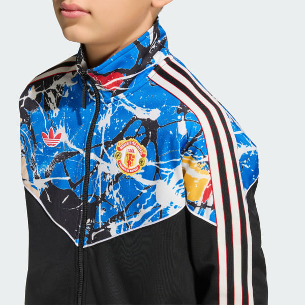 Manchester United Stone Roses Track Top Kids