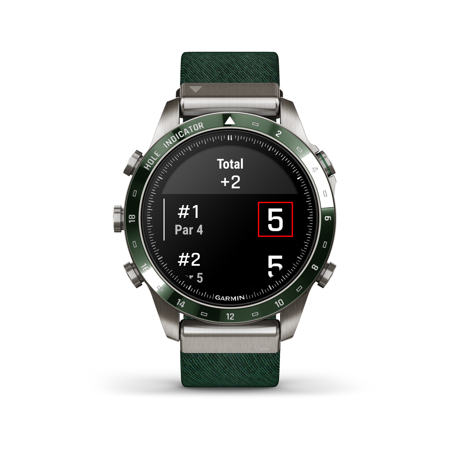 Garmin MARQ Golfer (Gen 2) – 46 mm Titanium, AMOLED Touchscreen, Luxury Golf Watch