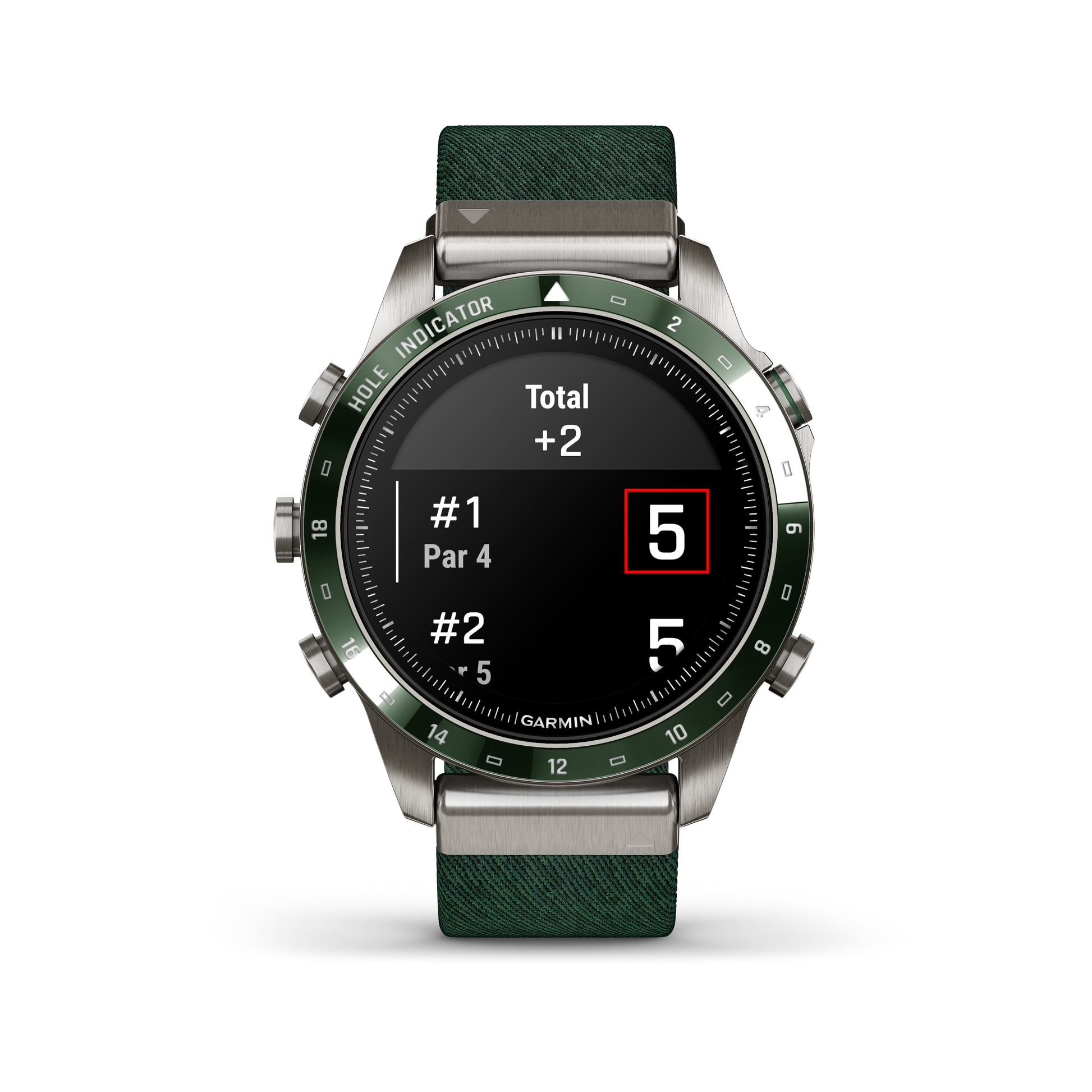 Garmin MARQ Golfer (Gen 2) – 46 mm Titanium, AMOLED Touchscreen, Luxury Golf Watch
