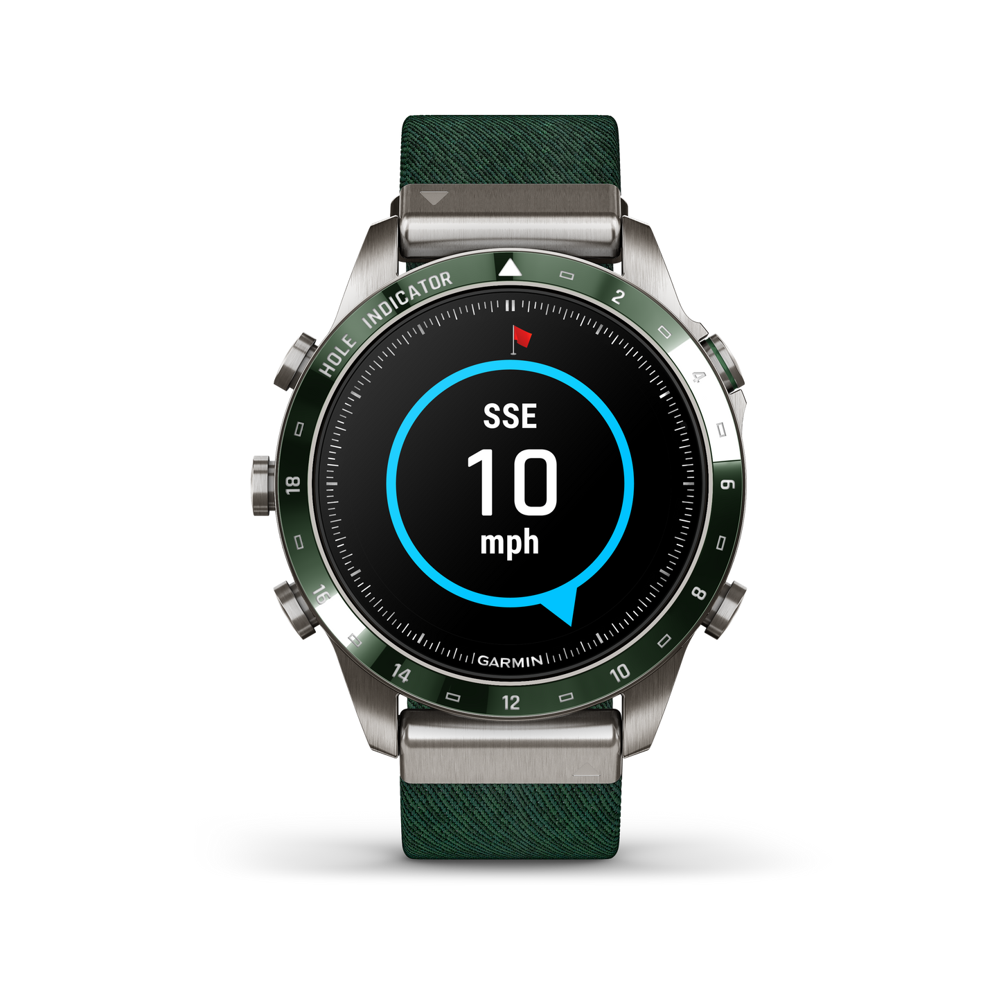 Garmin MARQ Golfer (Gen 2) – 46 mm Titanium, AMOLED Touchscreen, Luxury Golf Watch