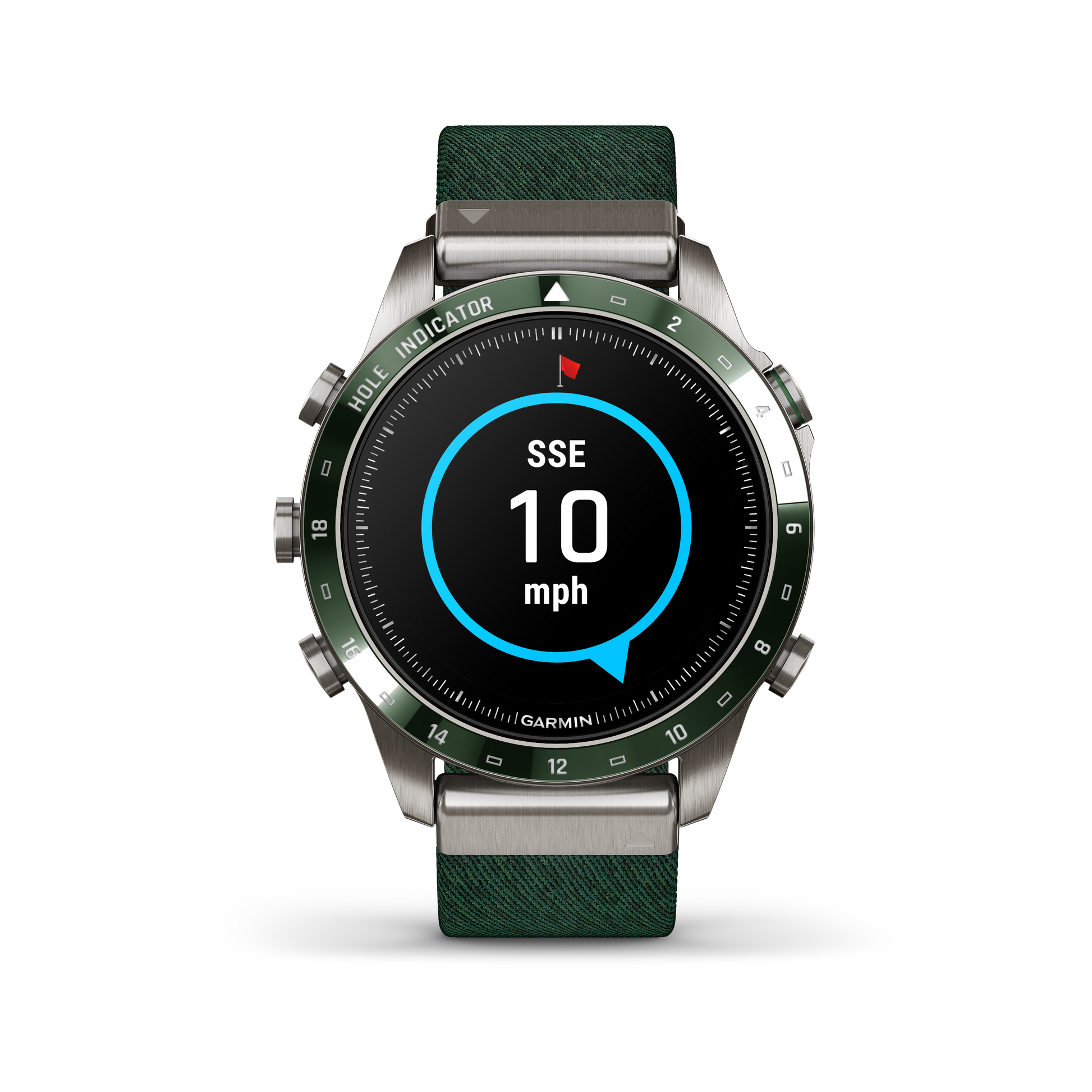 Garmin MARQ Golfer (Gen 2) – 46 mm Titanium, AMOLED Touchscreen, Luxury Golf Watch