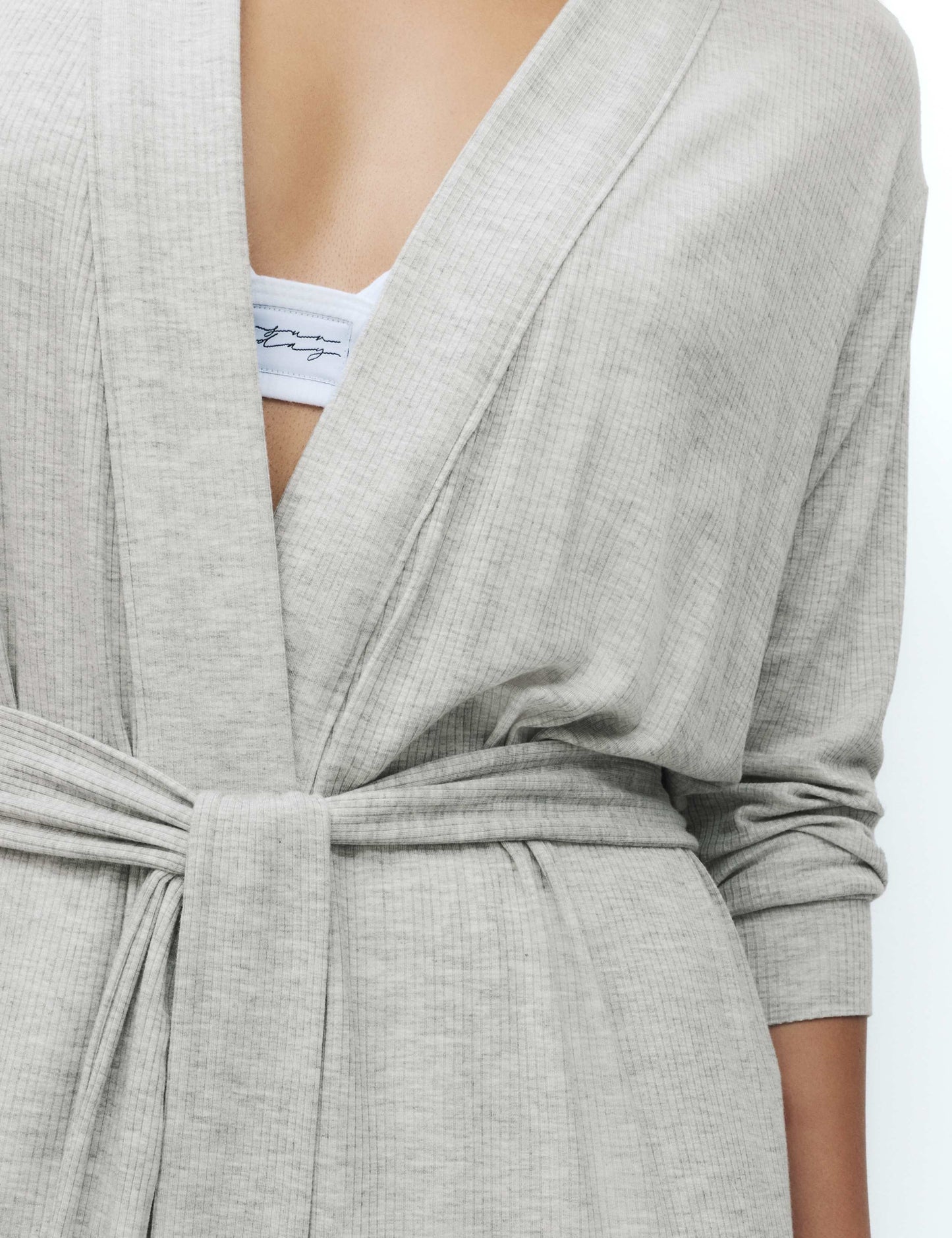 Modal Rich Ribbed Long Wrap