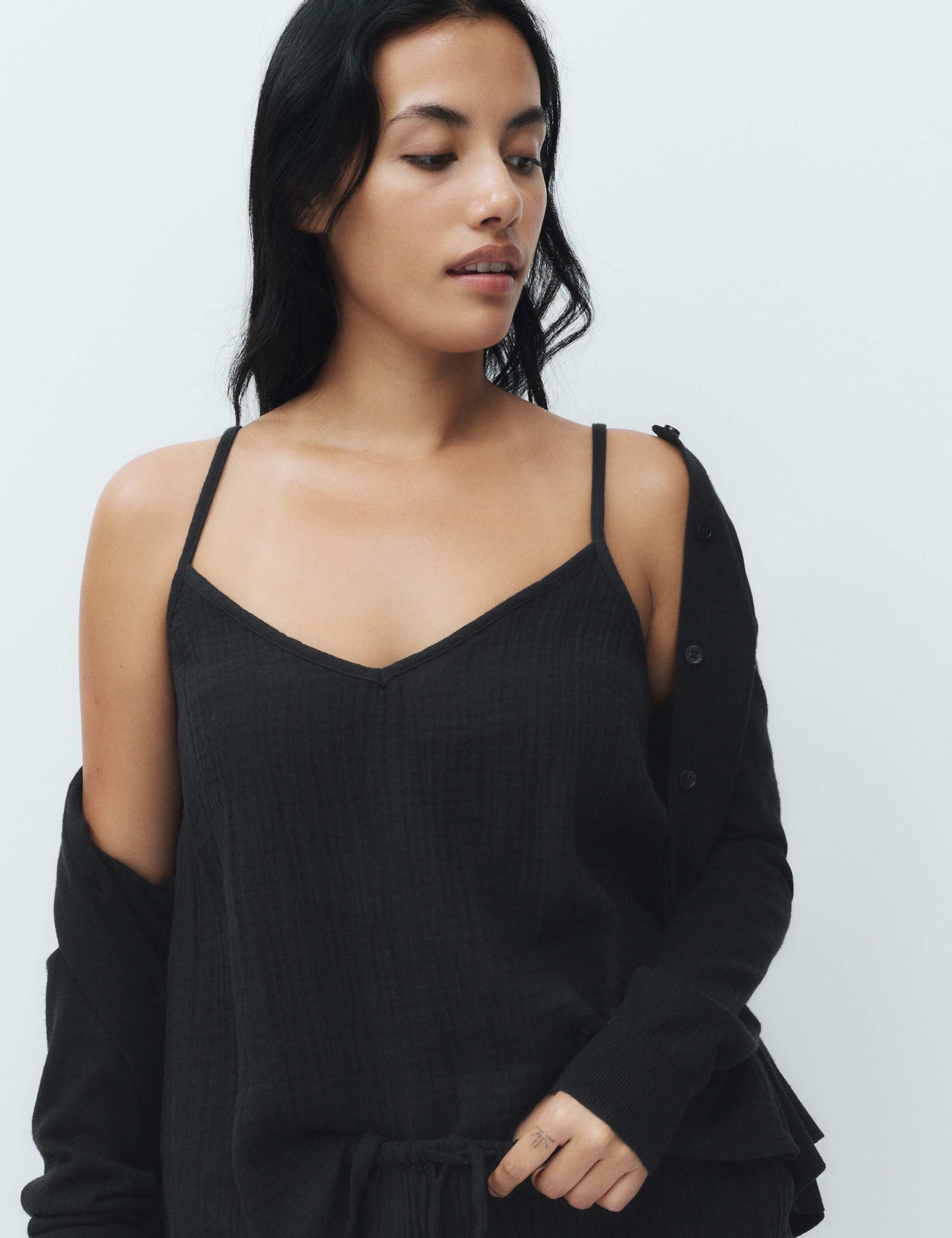 Muslin Cami Shortie Pyjama Set