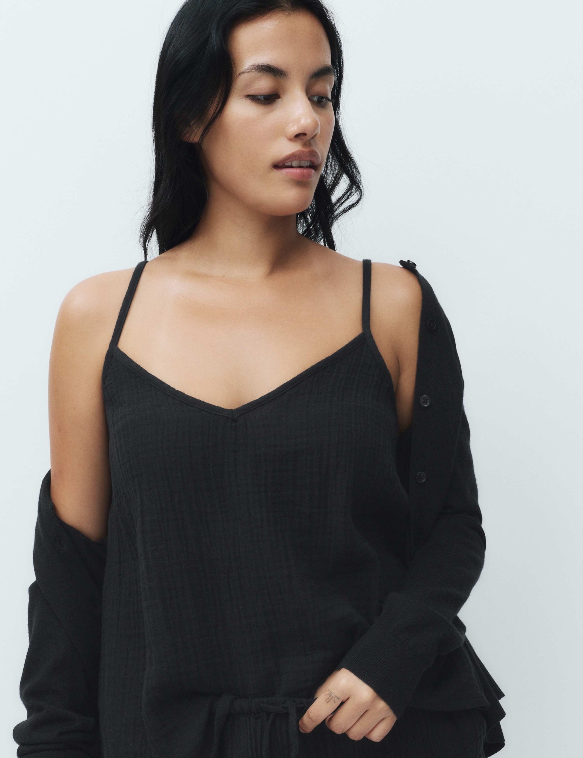 Muslin Cami Shortie Pyjama Set