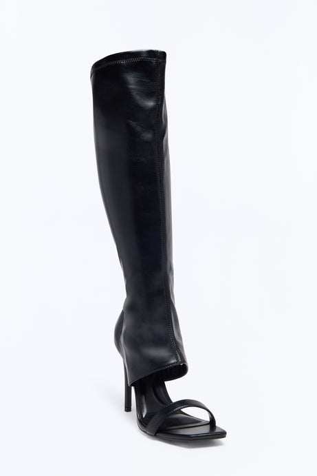 No Questions Heeled Boots