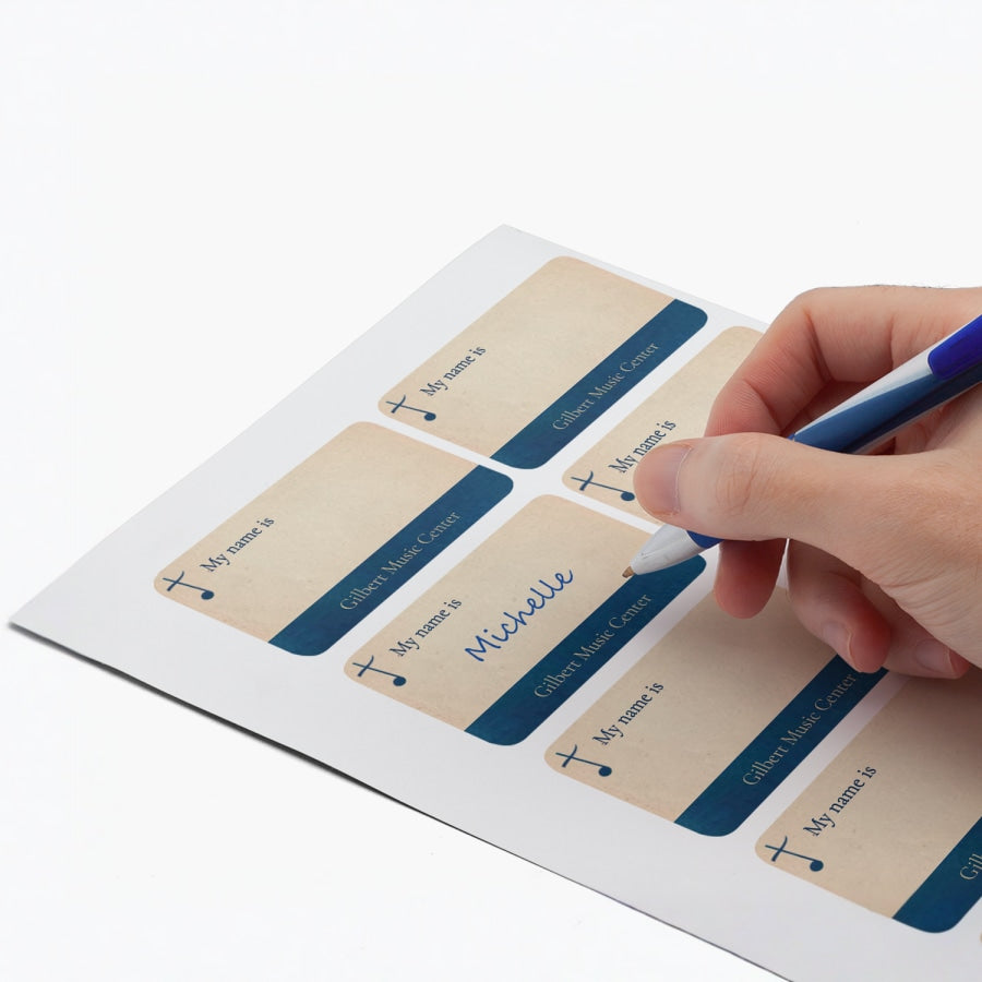 Name Tag Stickers – Interactive Group