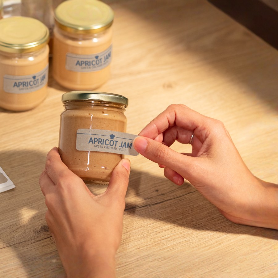 Product Labels on Sheets