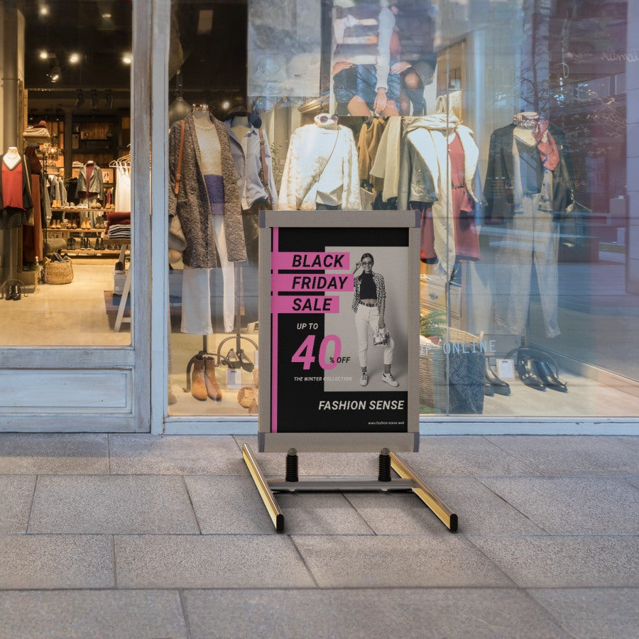 Windproof Pavement Signs