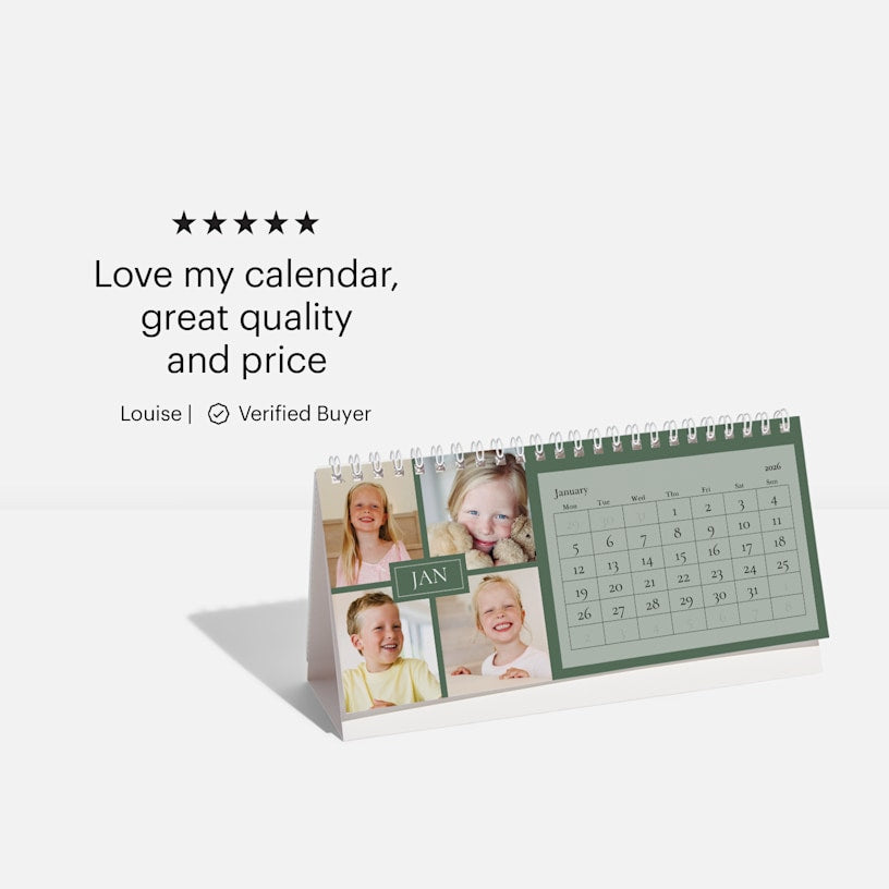 Personalised Desk Calendars
