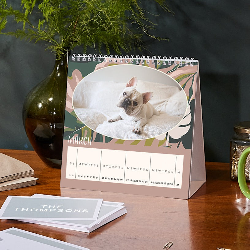 Personalised Desk Calendars