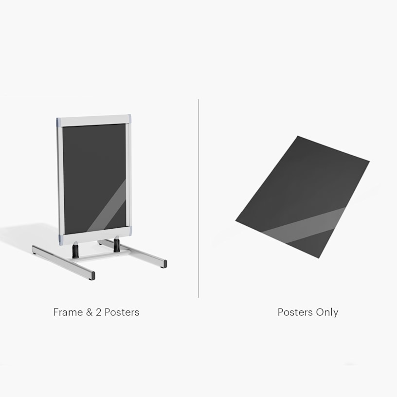 Windproof Pavement Signs