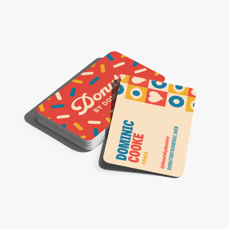 Rounded Corner Business Cards