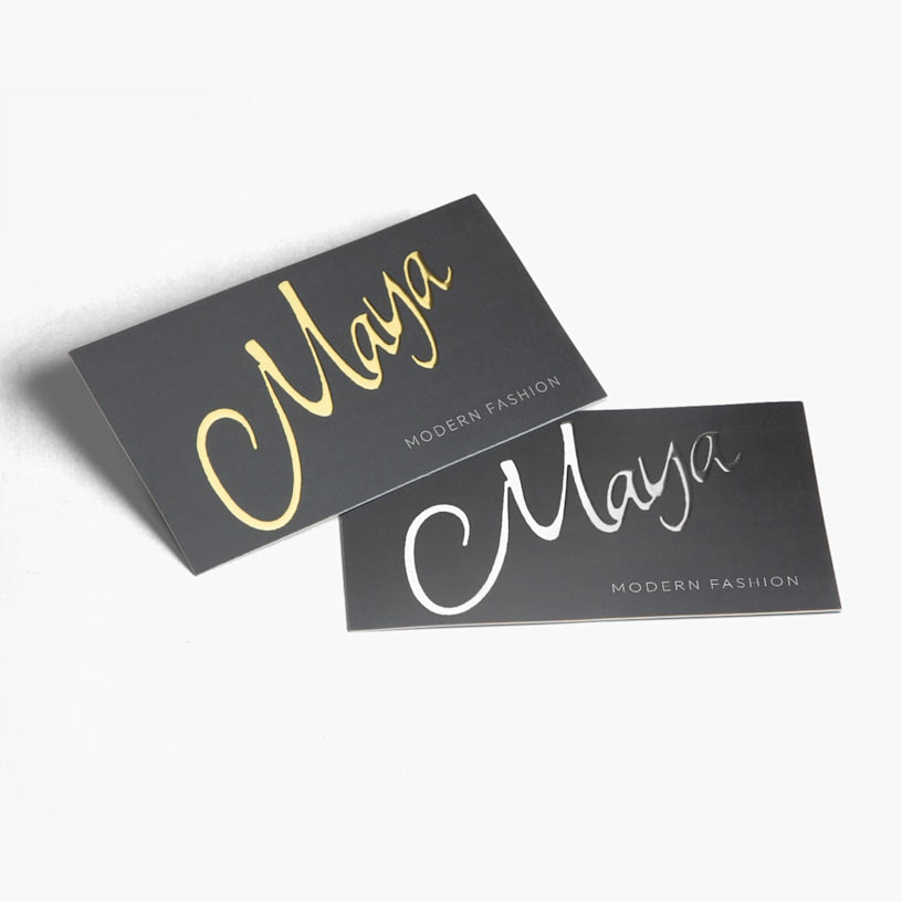 Raised Foil Business Cards
