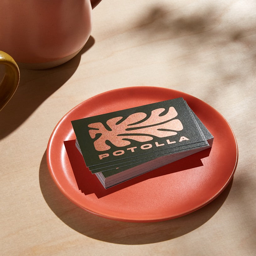 Metallic Business Cards